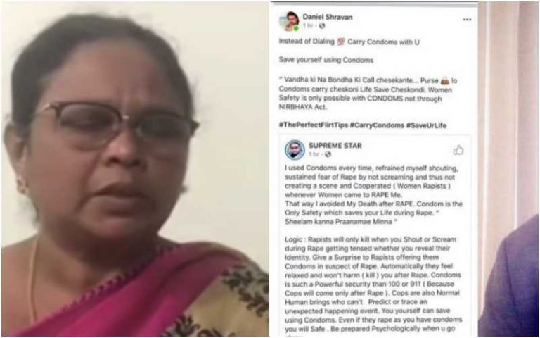 Daniel Shravan’s mother says she is ashamed of her son’s comments, he should apologise to all women with folded hands