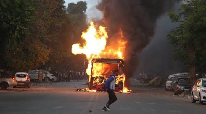 Delhi Police FIR says students had joined hands with rioters in stone pelting from within the university