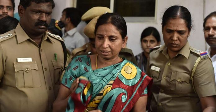 Nalini Sriharan seeks 'mercy killing' for her and her husband. Her husband was put in solitary confinement after a cellphone was found in his possession