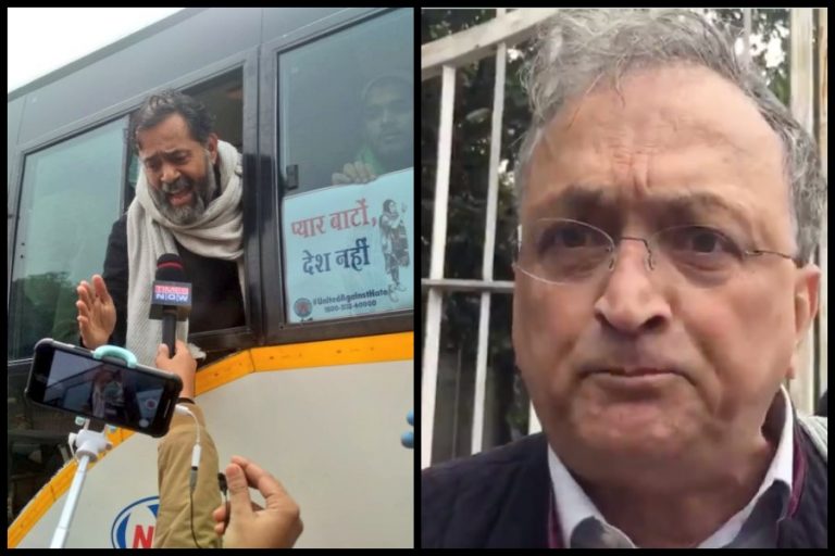 Anti-CAA protests: Ram Guha and Yogendra Yadav detained by police for protesting despite the imposition of Sec 144