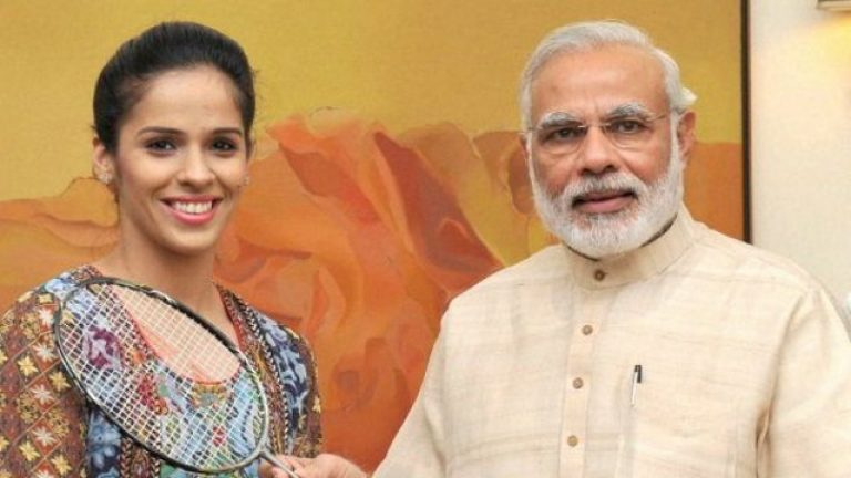 Badminton player Saina Nehwal appreciates PM Modi’s Ramlila Maidan speech, ‘liberals’ descend upon her timeline to abuse her