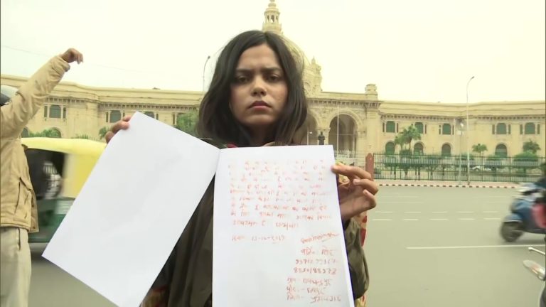 International shooter Vartika Singh writes letter in blood to HM Amit Shah requesting to carry out execution of Nirbhaya’s rapists