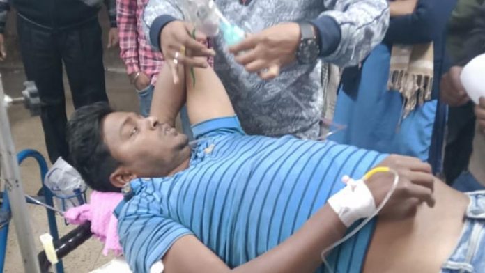 TMC goons attacked protesters