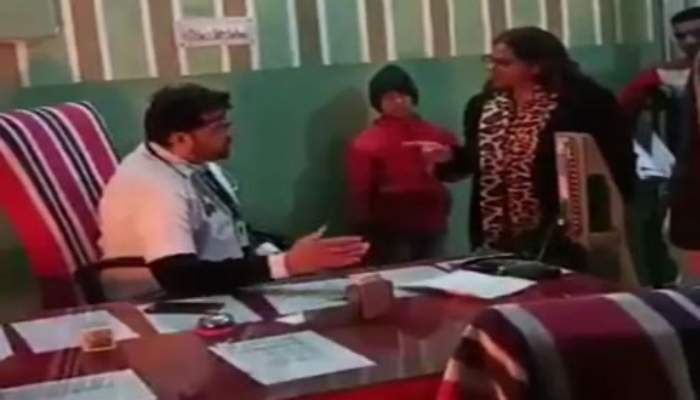 Viral video: Rajasthan SDM yells, calls on-duty doctor ‘mentally unstable’ for refusing to vacate his own seat for her