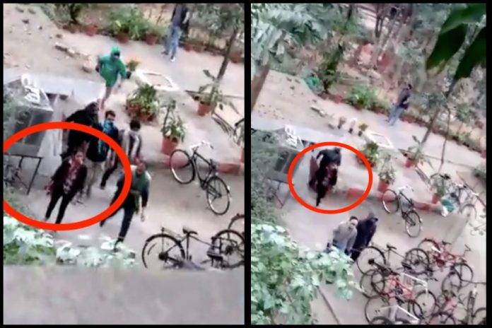 JNU violence: Claims surface of JNUSU president Aishe Ghosh directing masked mob to attack, video goes viral