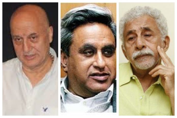Swaraj Kaushal was hounded by so-called 'liberals' for his tweets supporting Anupam Kher
