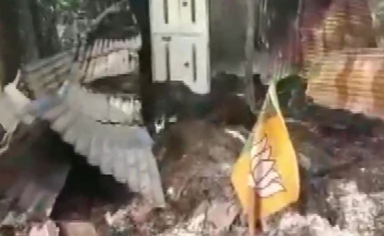 West Bengal: Two BJP offices set on fire in a span of 5 days, party blames ruling TMC led by Mamata Banerjee