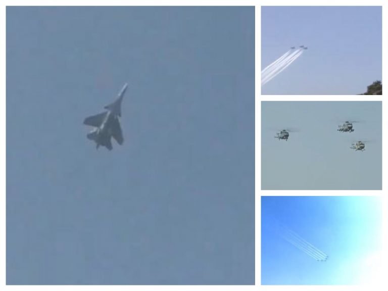 Watch: Indian Air Force wows crowd at 71st Republic Day parade by performing gravity defying manoeuvres