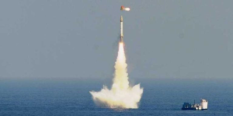 India test fires nuclear-powered SLBM with 3500 km range in the Bay of Bengal