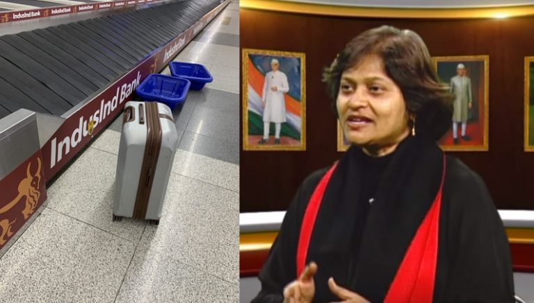 Treasurer of Editors Guild of India asks union civil aviation minister to find her bag taken away by a passenger by mistake