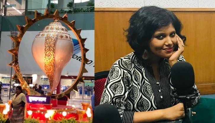 Hindustan Times journalist finds Delhi Airport putting up Hindu decorative symbol ‘ugly’