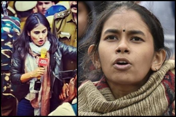 India Today journalist who was caught whispering in JNUSU VP's ears had heckled Republic reports along with Aishe Ghosh in November