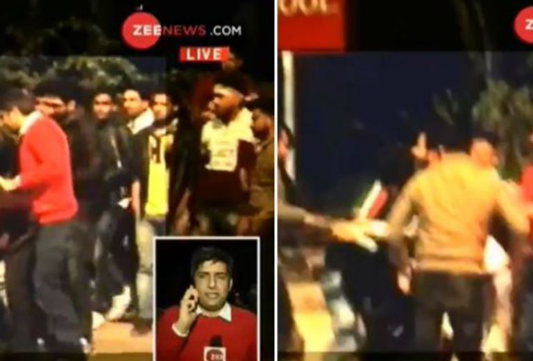 Delhi: Zee News crew members attacked by anti-CAA rioters near Sukhdev Vihar metro station, camera and equipment damaged