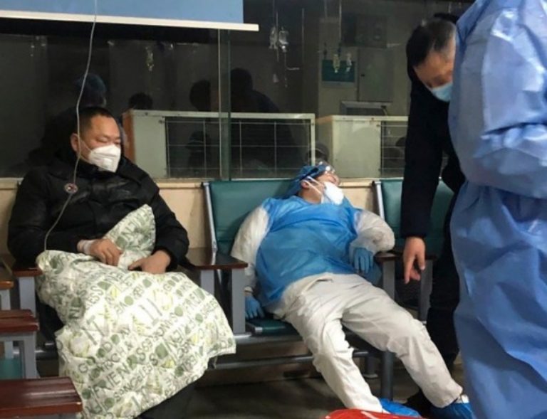 Panic in China as video surfaces alleging that some patients are ‘spitting’ on others to deliberately spread deadly Coronavirus