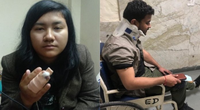 JNU violence: Injured student reveals how some attackers hid stones under their shawl while running riot on campus