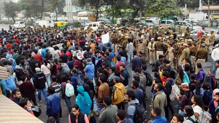 JNU violence