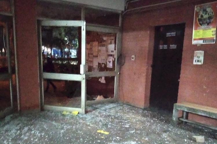JNU RTI reply said no server room at main gate so no damage there, media spreads fake news claiming server room was not damaged