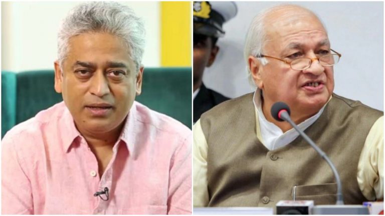 Rajdeep Sardesai calls Arif Mohammad Khan a ‘BJP agent’ and ‘rubber stamp’, the Kerala governor shuts him up and how