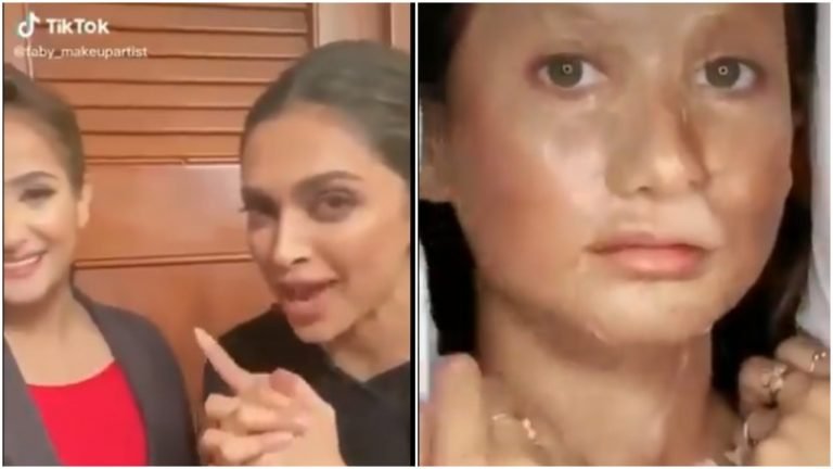 As ‘Chhapaak’ flops, Bollywood entertainer Deepika Padukone mocks acid attack victims in a new PR stunt on Tik Tok