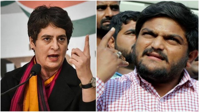 Priyanka Gandhi Vadra bats for Hardik Patel who was convicted for rioting, blames BJP for a court ordered arrest