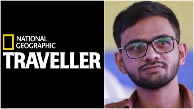 National Geographic Traveller ‘likes’ tweet by ex-JNU student Umar Khalid where he is mocking Amit Shah’s challenge on CAA debate