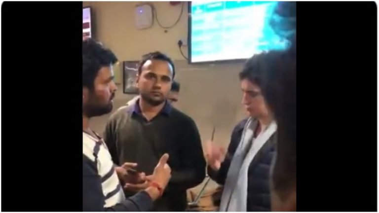 Watch: As ABVP member shares his ordeal on JNU violence, Priyanka Gandhi ignores and walks away