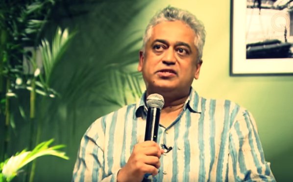Just days after apologising unconditionally in court for spreading fake news, Rajdeep Sardesai lies in a Hyderabad speech