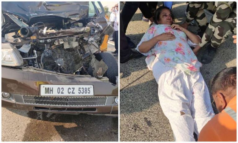Bollywood actor Shabana Azmi injured in car accident on Mumbai-Pune Expressway