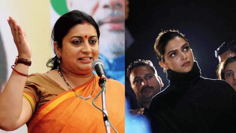 Deepika Padukone knew she is standing beside those who want to see the destruction of India: Union Minister Smriti Irani