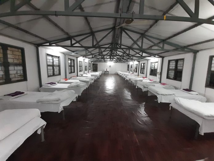Indian Army establishes a quarantine centre to monitor the students returning from virus-hit Chinese city of Wuhan