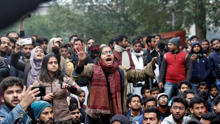 Chalo Jamia: Jamia students hold protest march against Delhi Police’s retaliatory action on rioters in December