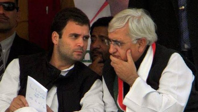 Salman Khurshid says Rahul Gandhi still the choice of majority in the Congress party