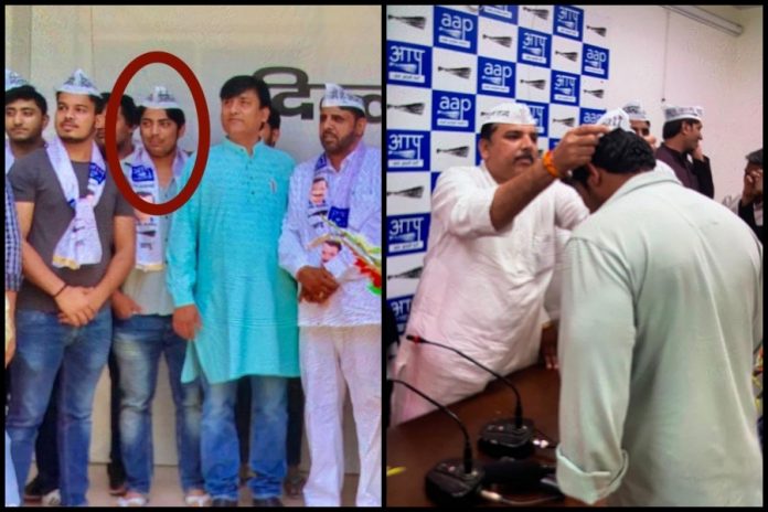 Pictures emerge of Shaheen Bagh shooter Kapil Gujjar being AAP leader, admits to crime branch of having political ambitions: Read details