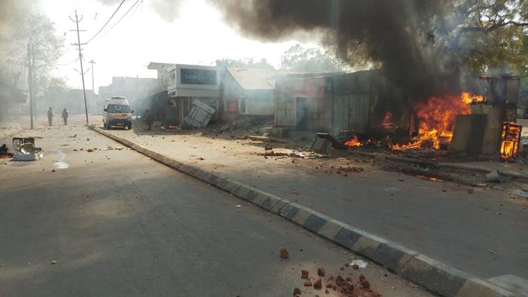 Gujarat: Communal flare-up between two communities in Khambat leaves 13 injured, shops and houses torched