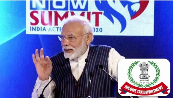 Modi income tax