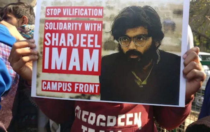 Sharjeel Imam is currently in police custody under sedition charges