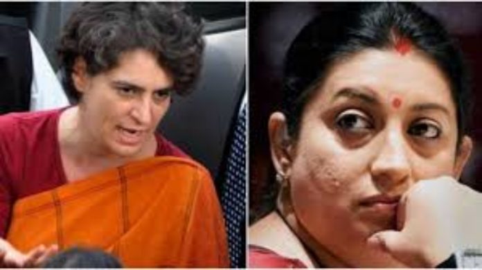 'Priyanka Gandhi is active because she is working to make space for herself in her own party': Union minister Smriti Irani
