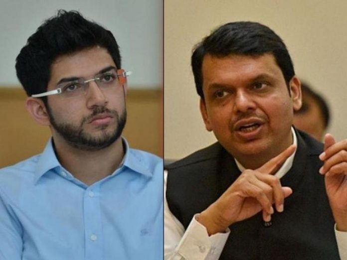 A war of words sparked between Aaditya Thackeray and BJP over Devendra Fadnavis' bangles comment