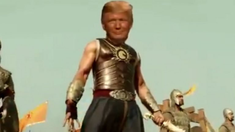 Ahead of India visit, President Donald Trump retweets ‘Bahubali’ spoof video, says look forward to being ‘great friends with India’