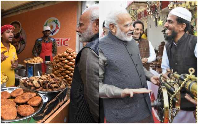 PM Modi visits Hunar Haat in Delhi's India Gate lawns, enjoys Litti Chokha