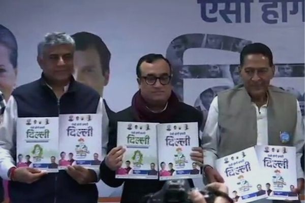 Congress Manifesto for Delhi election: CAA to be challenged in SC; NPR, NRC not to be implemented in current form