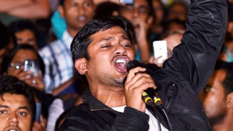 In the ‘Save Constitution, Save Citizenship rally’, CPI Leader Kanhaiya Kumar forgets the National Anthem