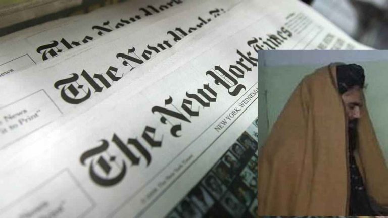 New York Times provides platform to FBI most wanted Taliban leader to peddle his propaganda