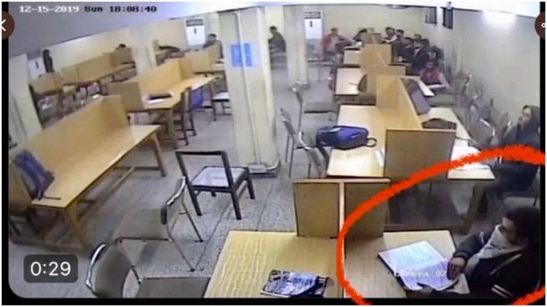 Anti-BJP ecosystem including journalists spread edited CCTV footage to claim police attacked students in Jamia library