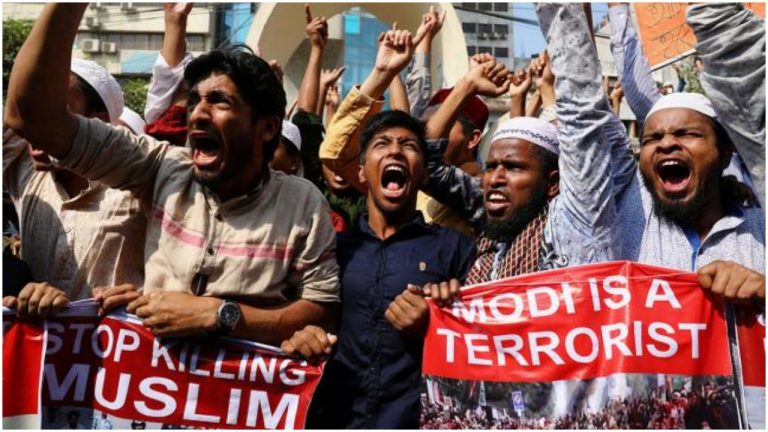 Islamist organisations in Bangladesh protest against Indian government over Delhi riots, demand revocation of invitation to PM Modi