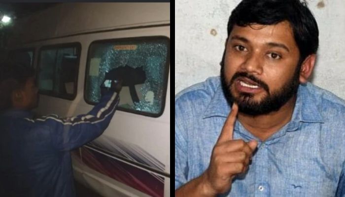 Shiv Sena worker among three persons arrested for attacking the convoy of Kanhaiya Kumar in Bihar