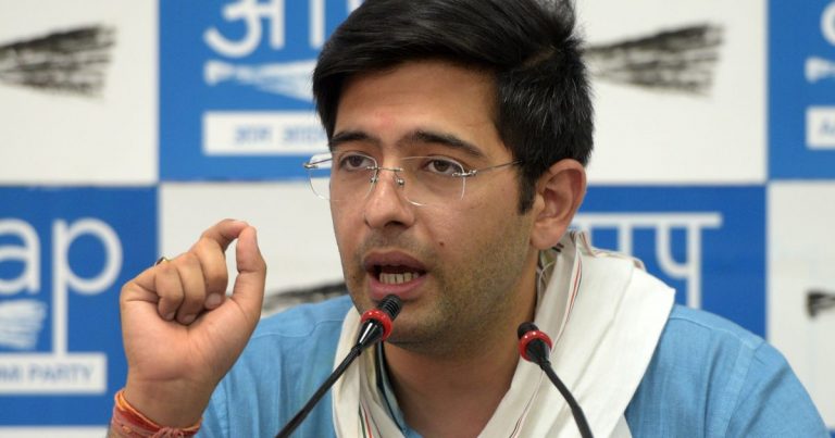 FIR registered against AAP MLA Raghav Chadha for making false accusations against Uttar Pradesh government