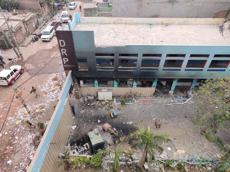 Anti-Hindu Delhi riots: The Wire and NDTV whitewash how a Muslim school was used as an attack base by Islamists and how a Hindu owned school was brutalised