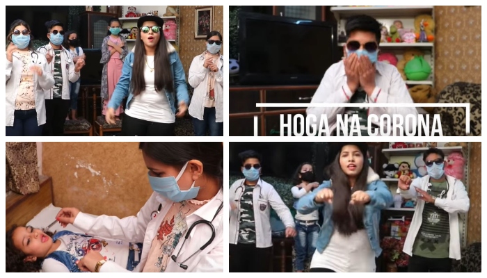 Dhinchak Pooja is back with a new song spreading awareness on coronavirus and we can’t keep calm
