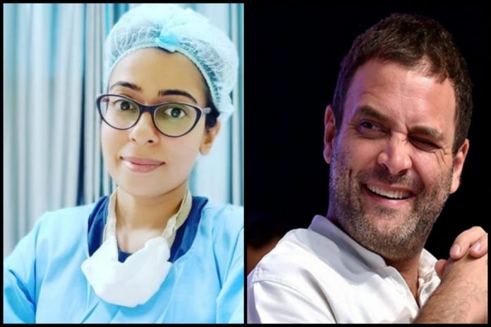 One Kamna Kakkar and Rahul Gandhi spread panic about protective gear and N95 masks for doctors amidst Coronavirus outbreak